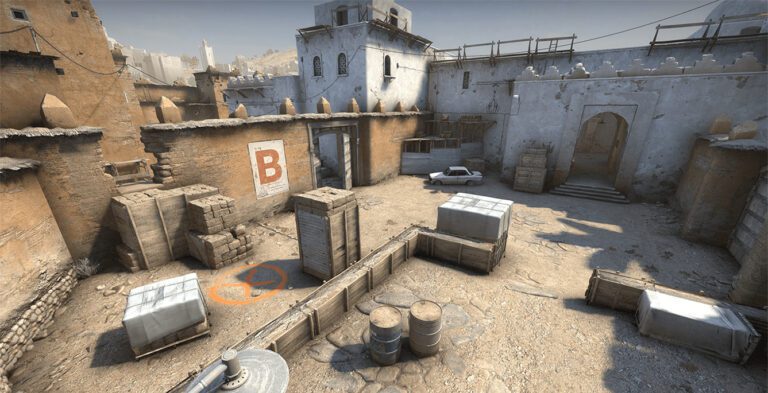 Counter Strike Global Offensive - Dust 2 Screenshot