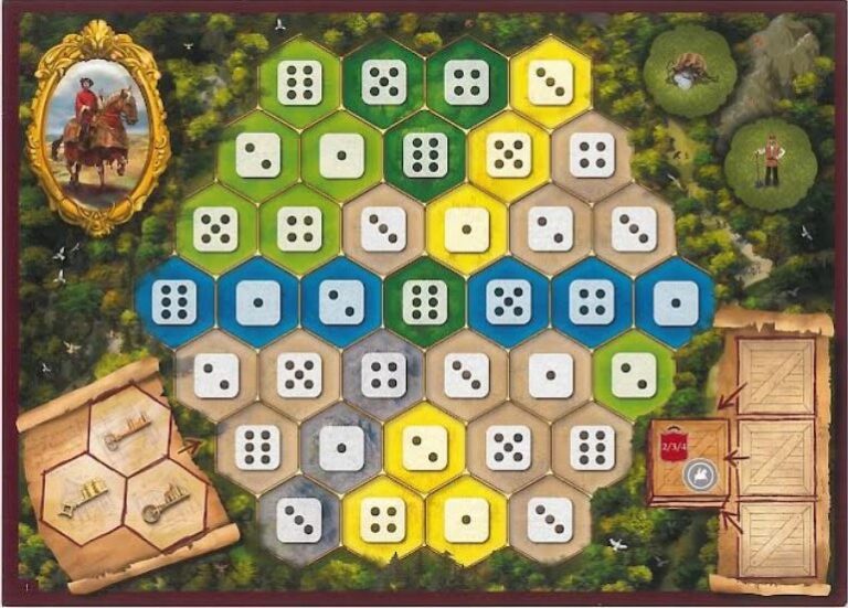 Castles of Burgundy Map